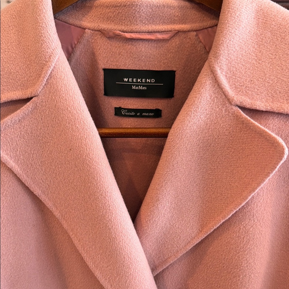 Weekend Max Mara Pink Women's Coat